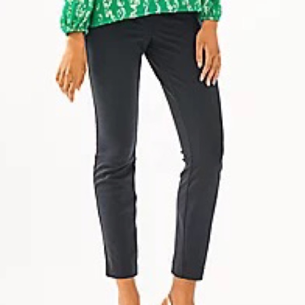 Lilly pulitzer Kelly stretch black onyx pant 2